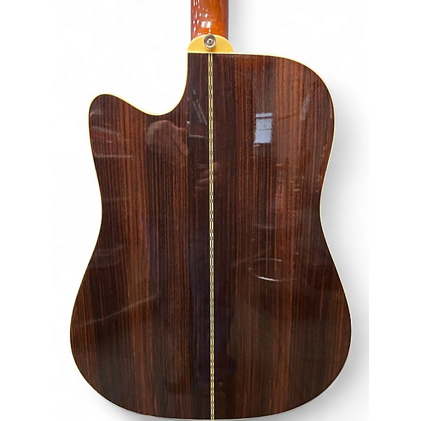 Used Ibanez AW300E Natural Acoustic Electric Guitar