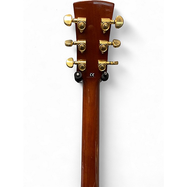 Used Ibanez AW300E Natural Acoustic Electric Guitar