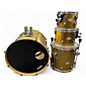 Used Pearl 4 Piece Vision Birch VBX Gold Sparkle Drum Kit thumbnail