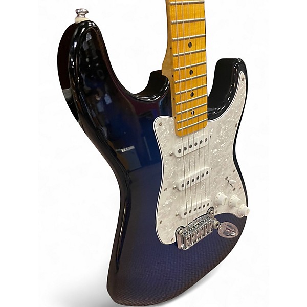 Used G&L Tribute Legacy Blue Burst Solid Body Electric Guitar