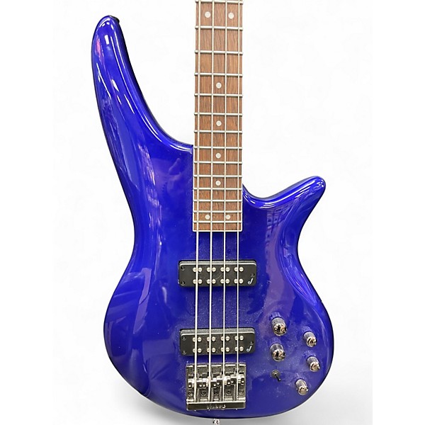 Used Jackson JS3 SPECTRA IV INDIGO BLUE Electric Bass Guitar