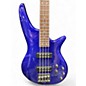 Used Jackson JS3 SPECTRA IV INDIGO BLUE Electric Bass Guitar