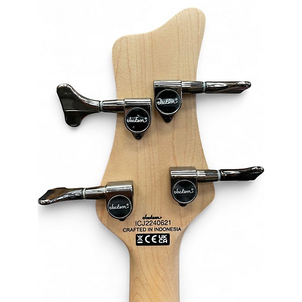 Used Jackson JS3 SPECTRA IV INDIGO BLUE Electric Bass Guitar