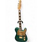 Used Squier 40th Anniversary Telecaster  Sherwood Green Metaiic Solid Body Electric Guitar thumbnail