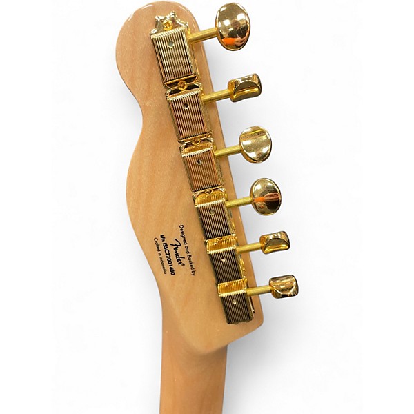 Used Squier 40th Anniversary Telecaster  Sherwood Green Metaiic Solid Body Electric Guitar