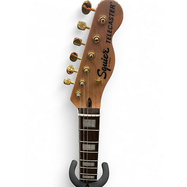 Used Squier 40th Anniversary Telecaster  Sherwood Green Metaiic Solid Body Electric Guitar