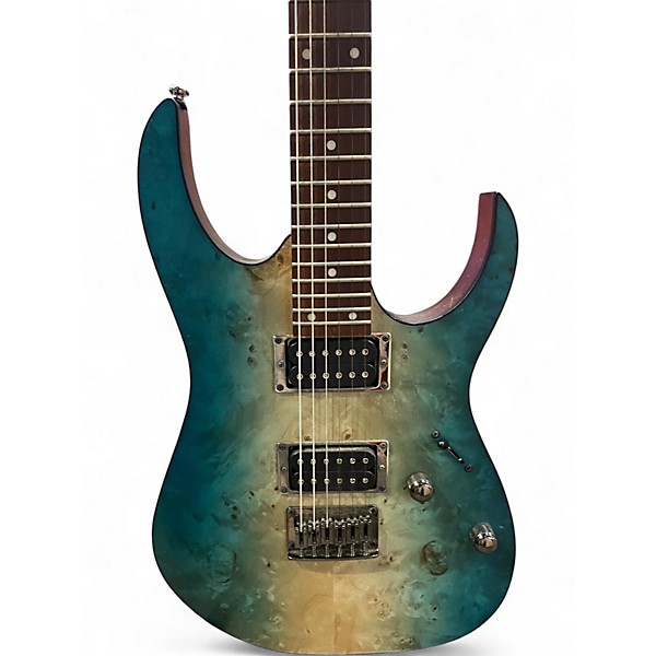 Used Ibanez rg421 Blue Solid Body Electric Guitar