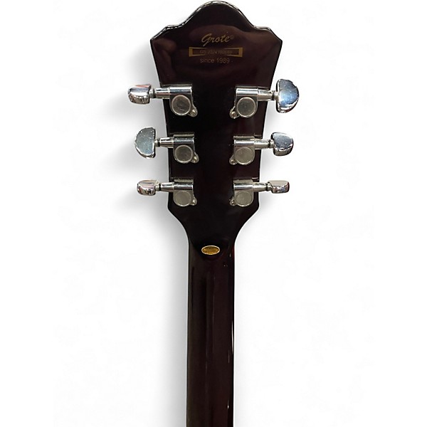 Used Grote Hollow Body Jazz Vintage Sunburst Hollow Body Electric Guitar