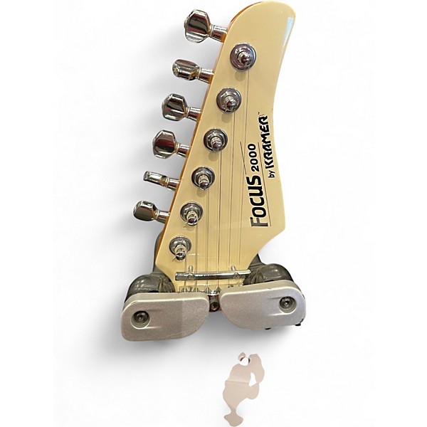 Used Kramer Focus 2000 Antique Ivory Solid Body Electric Guitar