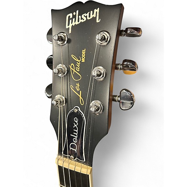 Used 2018 Gibson Les Paul Deluxe  Tobacco Sunburst Solid Body Electric Guitar