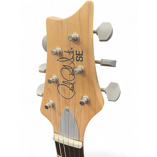 Used PRS SE Silver Sky DRAGON FRUIT Solid Body Electric Guitar