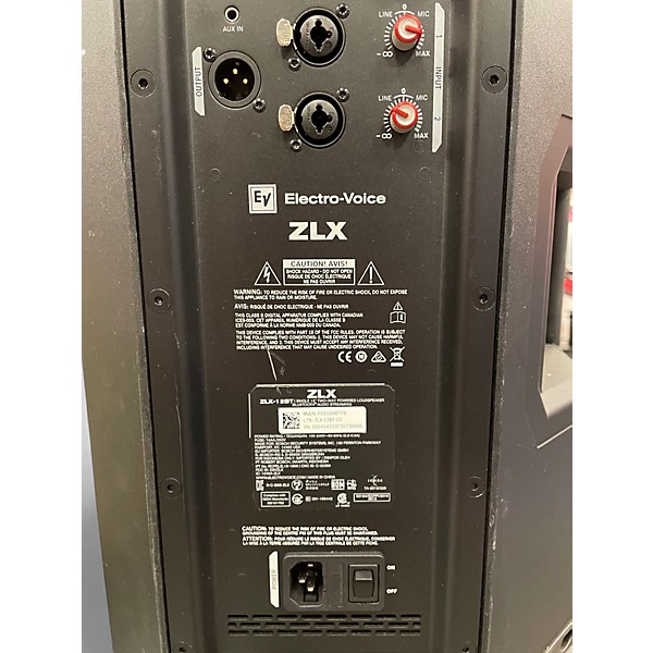 Used Electro-Voice ZLX-12P 12in 2-Way Powered Speaker
