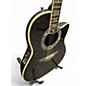 Used Ovation Custom Legend Black Acoustic Guitar