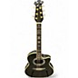Used Ovation Custom Legend Black Acoustic Guitar