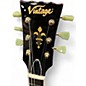 Used Vintage V100 REISSUE SD MOD Iced Tea Solid Body Electric Guitar