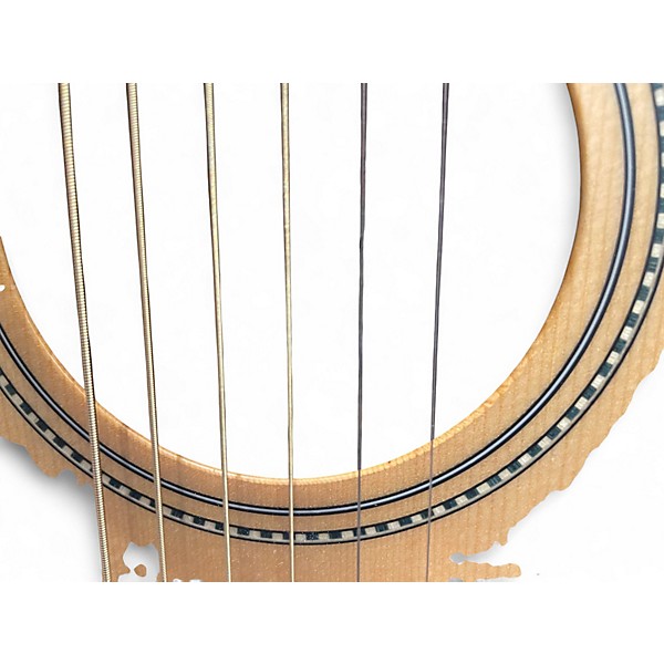 Used Fender PARAMOUNT TRAVELER Natural Acoustic Electric Guitar