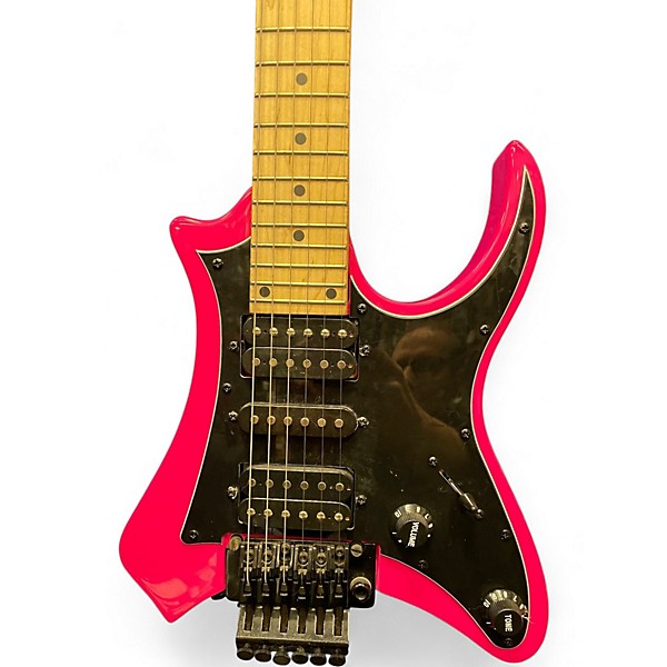 Used Traveler Guitar Vaibrant Standard Hot Pink Solid Body Electric Guitar