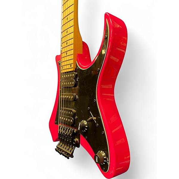 Used Traveler Guitar Vaibrant Standard Hot Pink Solid Body Electric Guitar