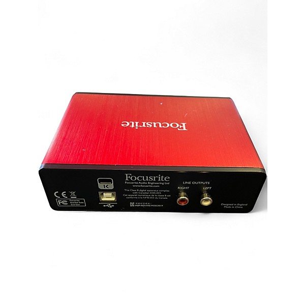 Used Focusrite Scarlett Solo Gen 2 Audio Interface