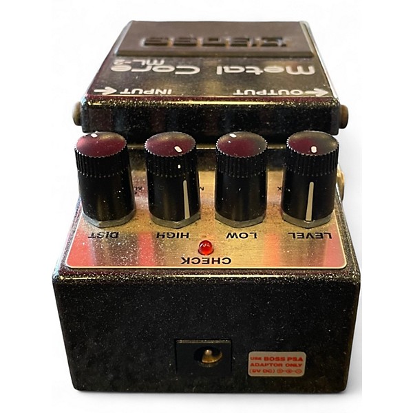 Used BOSS ML2 Metal Core Distortion Effect Pedal