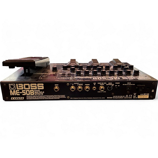 Used BOSS ME50B Bass Multi Bass Effect Pedal