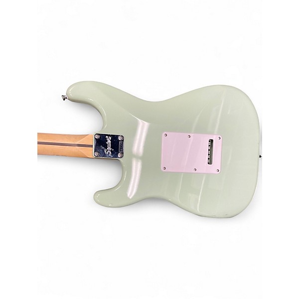 Used Squier FSR SONIC STRAT MN WPG Seafoam Green Solid Body Electric Guitar