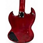 Used Leo Jaymz Double Cut Standard Red Solid Body Electric Guitar