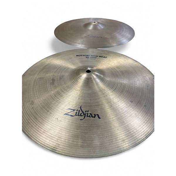 Used Zildjian 15in New Beat Hi Hat Pair Cymbal