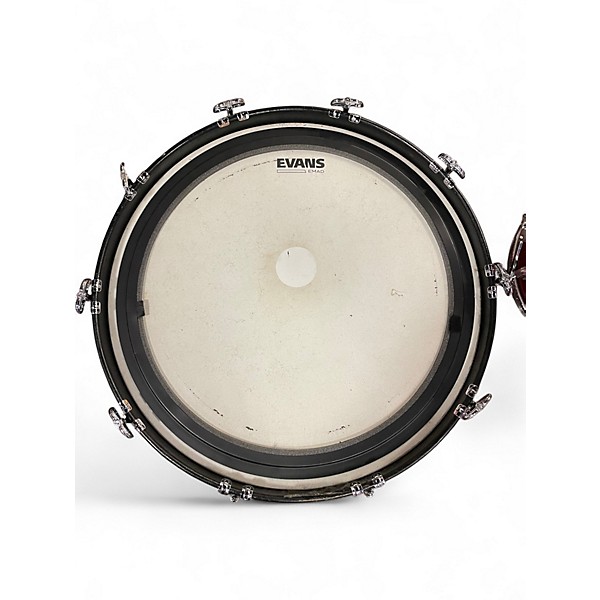 Used Rogers 4 Piece VIntage Red Sparkle Drum Kit