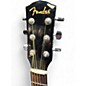 Used Fender 110CE Black Acoustic Electric Guitar