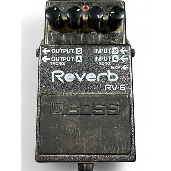 Used BOSS RV6 Digital Reverb Effect Pedal