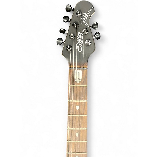 Used Sterling by Music Man JP60 Black Solid Body Electric Guitar