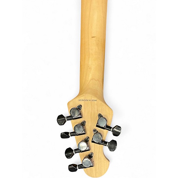 Used Sterling by Music Man JP60 Black Solid Body Electric Guitar