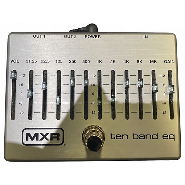 Used MXR M108 10 Band EQ Pedal