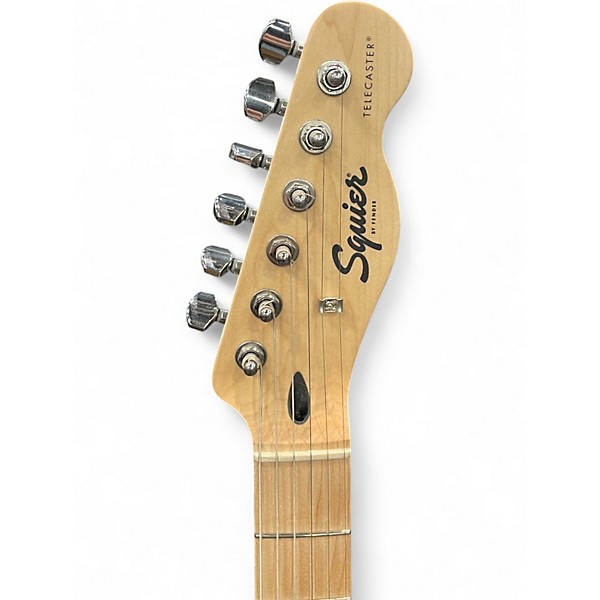 Used Squier Telecaster Butterscotch Blonde Solid Body Electric Guitar