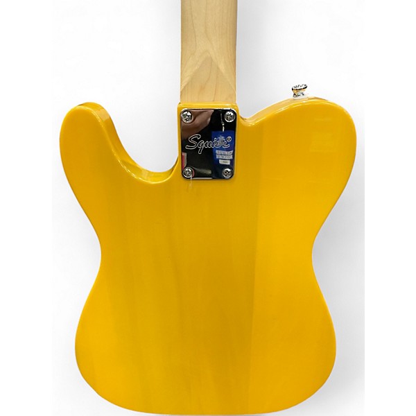 Used Squier Telecaster Butterscotch Blonde Solid Body Electric Guitar