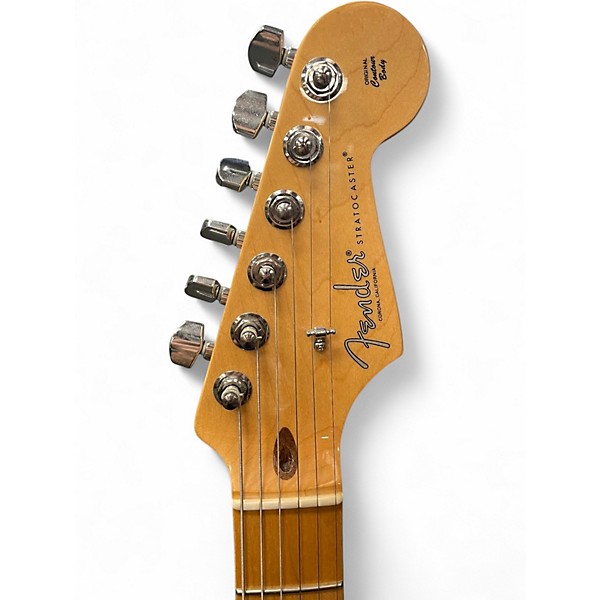 Used Fender American Professional Stratocaster SSS Olympic White Solid Body Electric Guitar