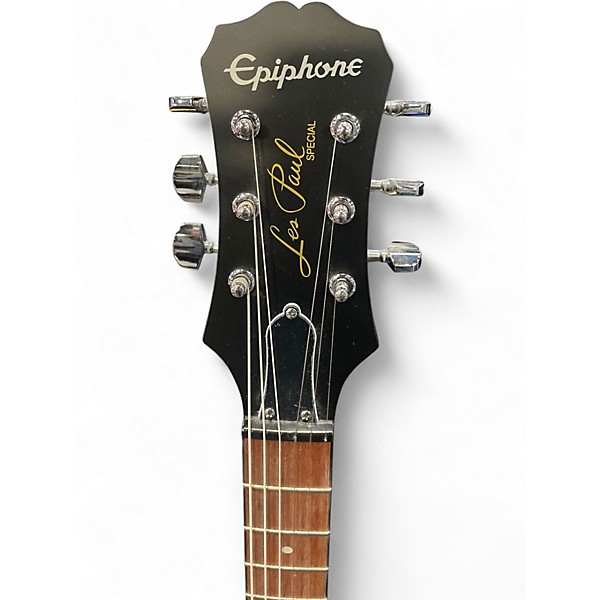 Used Epiphone Les Paul Special P90 Black Solid Body Electric Guitar