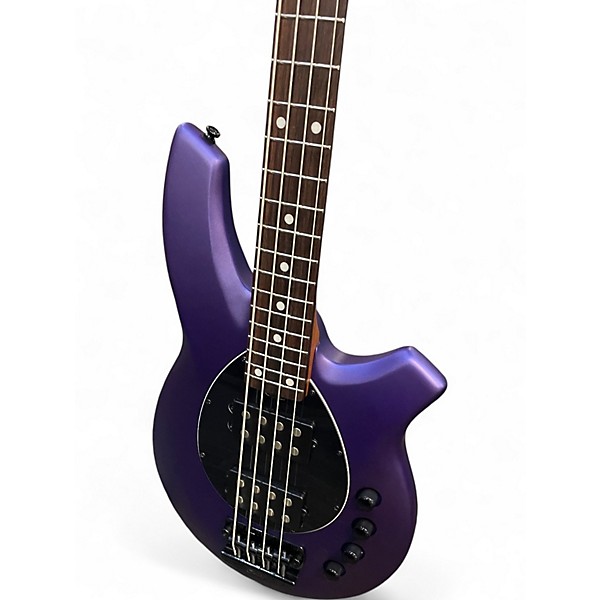 Used Sterling by Music Man BONGO FIREMIST PURPLE SATIN Electric Bass Guitar