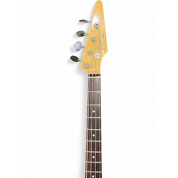 Vintage 1984 Squier KATANA White Electric Bass Guitar