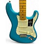 Used 2024 Fender American Professional II Stratocaster Miami Blue Solid Body Electric Guitar