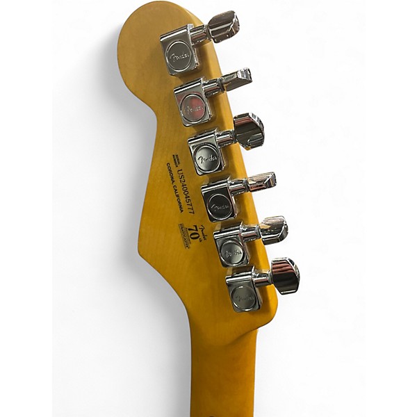 Used 2024 Fender American Professional II Stratocaster Miami Blue Solid Body Electric Guitar