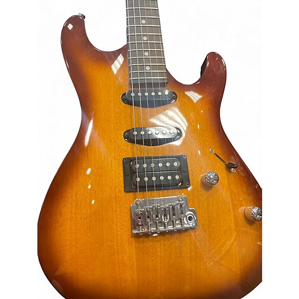 Used Ibanez gio Trans Orange Solid Body Electric Guitar