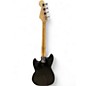 Used Squier Bronco Black Electric Bass Guitar