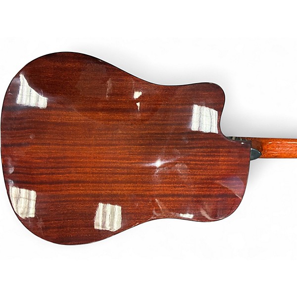 Used Fender CD60 Mahogany Natural Acoustic Guitar