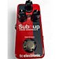 Used TC Electronic Sub N Up Mini Octaver Effect Pedal thumbnail