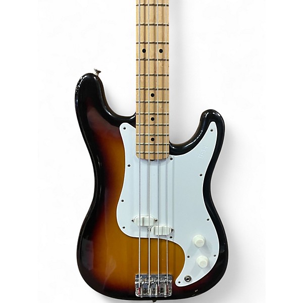 Vintage 1980s Fender BULLET BASS DELUXE 2 Color Sunburst Electric Bass Guitar