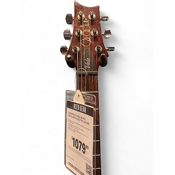 Used PRS S2 Vela BURST Solid Body Electric Guitar