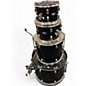 Used Mapex 4 Piece REBEL 4 PIECE DRUM KIT Black Drum Kit thumbnail