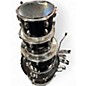 Used Mapex 4 Piece REBEL 4 PIECE DRUM KIT Black Drum Kit